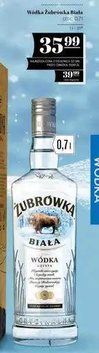 Polomarket Wódka Żubrówka Biała (CEDC, 0,7l) oferta