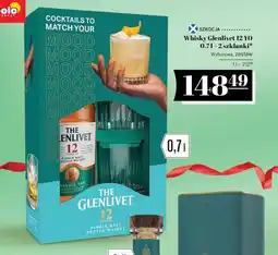 Polomarket Whisky Glenlivet 12 YO 0,7 l + 2 szklanki oferta