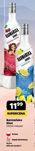 Netto Barmańska Shot (różne rodzaje) oferta