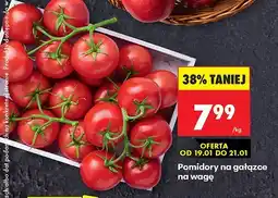 Biedronka Pomidory na gałązce na wagę oferta