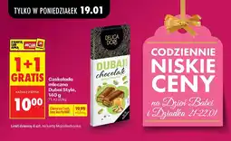 Biedronka Czekolada mleczna Dubai Style oferta