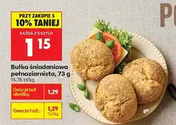 Biedronka Bułka śniadaniowa pełnoziarnista oferta