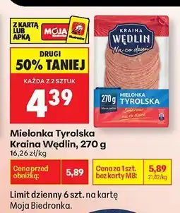 Biedronka Mielonka Tyrolska Kraina Wedlin oferta