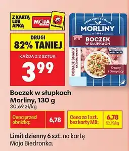 Biedronka Boczek w słupkach Morliny oferta