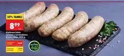 Biedronka Kiełbasa biała surowa z tymiankiem Kraina Mięs oferta
