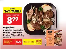 Biedronka Wątróbka z indyka z cebulką Wolno Gotowane Kraina Mięs oferta