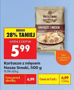 Biedronka Kartacze z mięsem Nasze Smaki oferta