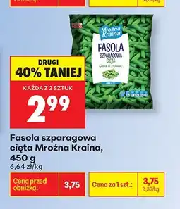 Biedronka Fasola szparagowa cięta Mroźna Kraina oferta