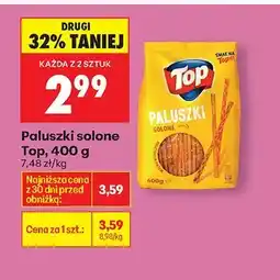 Biedronka Paluszki solone Top oferta