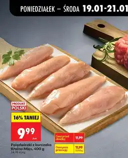 Biedronka Chude mięso mielone z szynki wieprzowej Kraina Mięs oferta