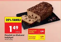 Biedronka Pasztet ze śliwkami Indykpol oferta