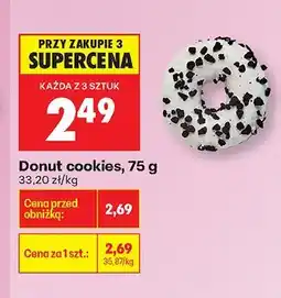Biedronka Donut cookies oferta