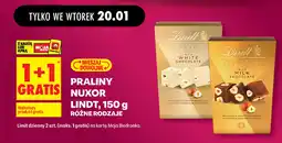 Biedronka Praliny Nuxor Lindt, 150 g, różne rodzaje oferta