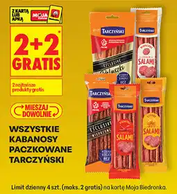 Biedronka Kabanosy paczkowane Tarczyński oferta