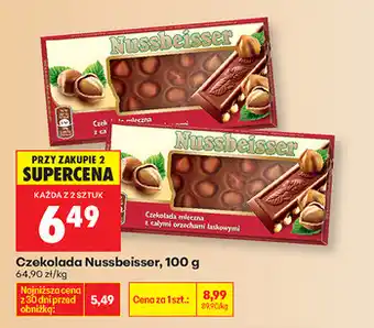 Biedronka Czekolada Nussbeisser oferta