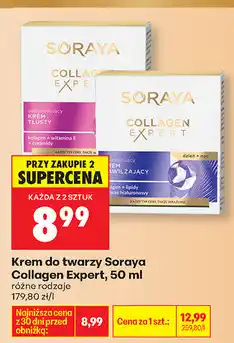 Biedronka Krem do twarzy Soraya Collagen Expert oferta