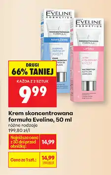 Biedronka Krem skoncentrowana formuła Eveline oferta