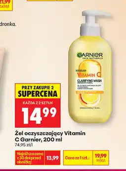 Biedronka Żel oczyszczający Vitamin C Garnier oferta