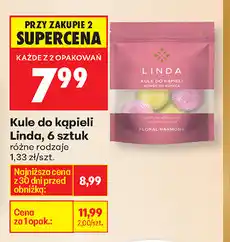 Biedronka Kule do kąpieli Linda, 6 sztuk oferta