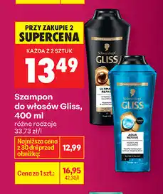 Biedronka Szampon do włosów Gliss oferta