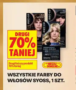 Biedronka Farby do włosów Syoss, 1 szt oferta