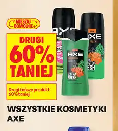 Biedronka Kosmetyki AXE (drugi tańszy produkt 60% taniej) oferta