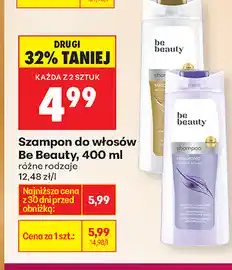 Biedronka Szampon do włosów Be Beauty oferta