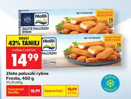 Biedronka Złote paluszki rybne Frosta oferta