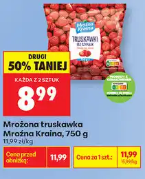 Biedronka Mrożona truskawka Mrożna Kraina oferta