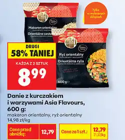 Biedronka Danie z kurczakiem i warzywami Asia Flavours oferta