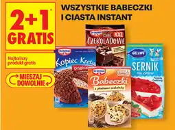 Biedronka Wszystkie Babeczki i Ciasta Instant oferta