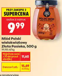 Biedronka Miód Polski wielokwiatowy Złota Pasieka oferta