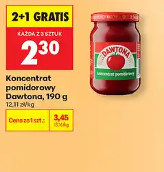 Biedronka Koncentrat pomidorowy Dawtona oferta