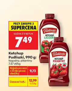 Biedronka Ketchup Pudliszki oferta