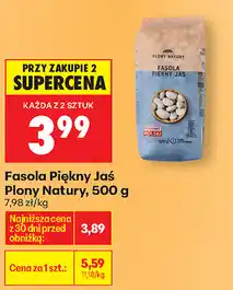 Biedronka Fasola Piękny Jaś Plony Natury oferta