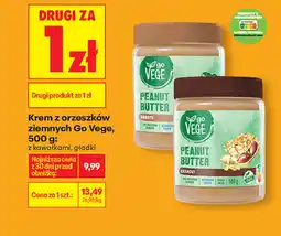 Biedronka Krem z orzeszków ziemnych Go Vege oferta