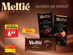 Biedronka Meltie Chocolatier Dark Chocolate 85% Cocoa oferta