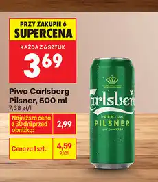 Biedronka Piwo Carlsberg Pilsner oferta