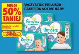 Biedronka Pieluszki Pampers Active Baby oferta