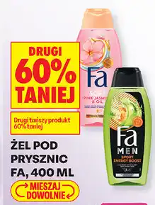 Biedronka Żel pod prysznic FA oferta