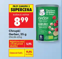 Biedronka Chrupki Gerber oferta