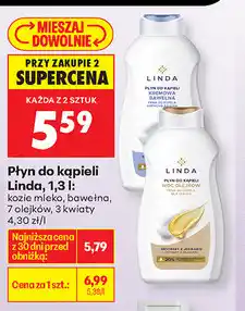 Biedronka Płyn do kąpieli Linda oferta