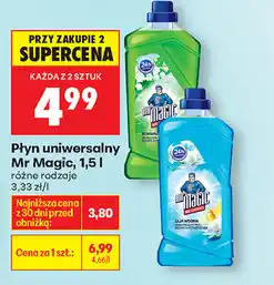 Biedronka Płyn uniwersalny Mr Magic oferta