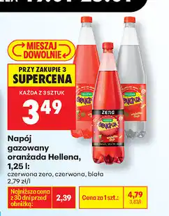 Biedronka Hellena Oranżada gazowana oferta