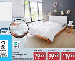 ALDI Kołdra na 4 pory roku oferta