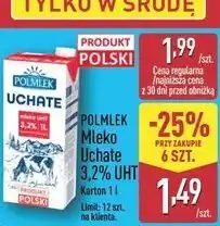 ALDI Mleko Uchate 3,2% UHT oferta