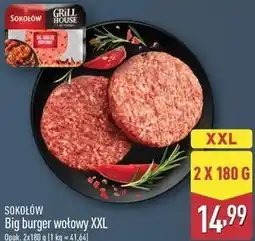 ALDI Big burger wołowy XXL oferta