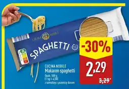 ALDI Makaron spaghetti oferta