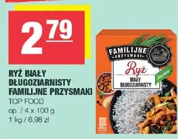 Spar Ryż biały długoziarnisty familijne przysmaki TOP FOOD oferta
