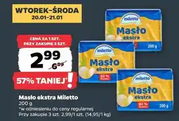 Netto Masło ekstra Miletto oferta